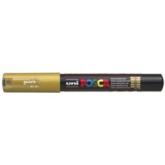 Marqueur peinture Posca PC 1MC - Or : UNI-BALL photo