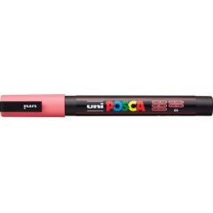 Marqueur Peinture Posca PC 3M - Corail : UNI-BALL visuel