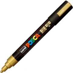 Marqueur peinture Posca PC 5M - Or : UNI-BALL photo