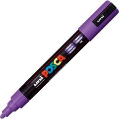 Marqueur peinture Posca PC 5M - Violet : UNI-BALL photo