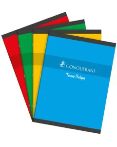 Cahier de travaux pratiques - 24 x 32 cm : CONQUERANT Visuel