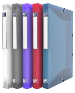 Boîte de classement Hawai - Dos 25 mm - Assortiment : OXFORD Visuel