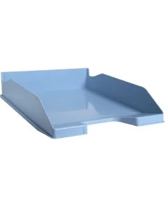 Corbeille à courrier Combo Midi - Bleu Clair : EXACOMPTA Bee Blue image