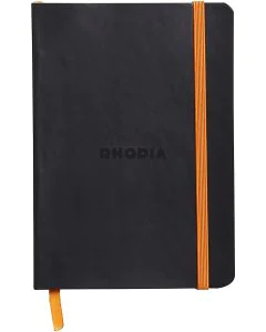 Carnet souple RHODIARAMA - 144 pages lignées A6 - Noir : RHODIA Visuel
