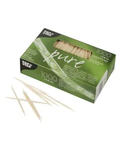 Photo Cure-dent en bois - 68 mm PAP STAR Pure