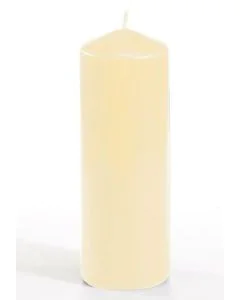 Bougie cylindrique Crème 16,5 cm PAP STAR 
