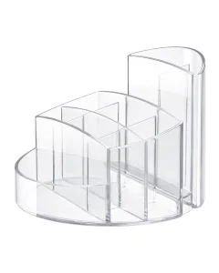 Pot à crayons 9 compartiments RONDO - Incolore HAN modele