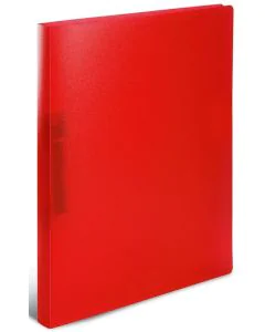 Classeur à 2 anneaux - Dos de 25 mm - Rouge Translucide HERMA Image