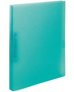 Classeur à 2 anneaux - Dos de 25 mm - Turquoise Translucide : HERMA Modèle