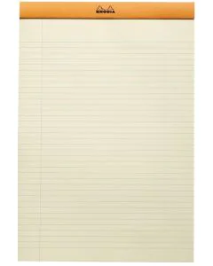 Photo OXFORD bloc-notes Notepad A4 papier jaune - 100100101
