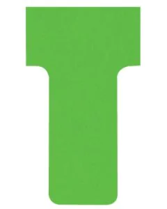 Fiches T - Indice 1 / 28 mm - Vert : NOBO Lot de 100 Visuel