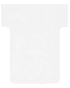 Fiches T - Indice 1.5 / 45 mm - Blanc : NOBO Lot de 100 Visuel