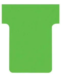 Photo Fiches T - Indice 1.5 / 45 mm - Vert : NOBO Lot de 100  réf. 2001505