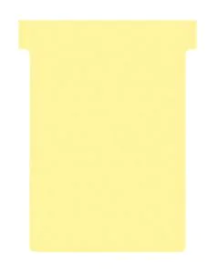 Photo Fiches T - Indice 3 / 92 mm - Jaune : NOBO  2003004