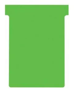 Photo Fiches T - Indice 3 / 92 mm - Vert : NOBO Lot de 100  réf. 2003005