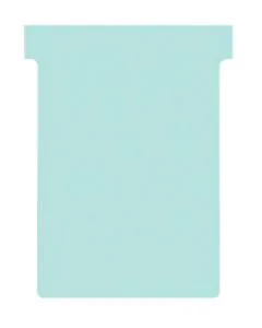 Photo Fiches T - Indice 3 / 92 mm - Bleu : NOBO Lot de 100  réf. 2003006