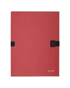 EXACOMPTA : Chemises à clip - Rouge 21509E