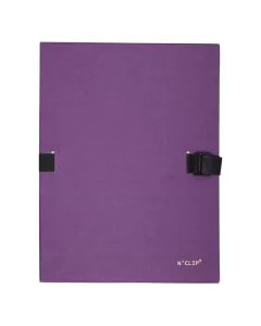 EXACOMPTA : Chemises à clip - Violet 21516E