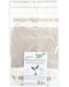 Sachet en cellophane imprimé - Dentelle - 180 x 300 mm : FOLIA Lot de 10 Visuel