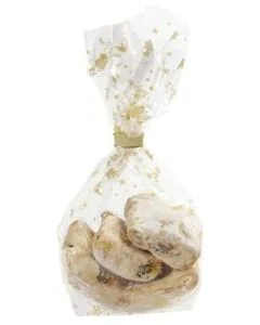 Sachet de Noël transparent avec fond - 95 x 160 mm FOLIA Photo