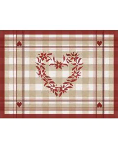 COGIR 334272 Sets de table en papier - Edelweiss