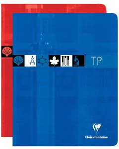 Cahier de Travaux pratiques - 170 x 220 mm : CLAIREFONTAINE Visuel
