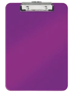 Porte-bloc Violet A4 WOW de Leitz 3971-62 Pince pour feuilles