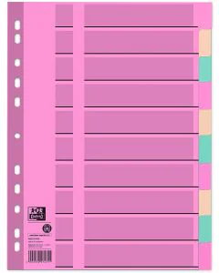 Photo OXFORD : Jeu de 10 intercalaires neutres en carton Manille - 400011409