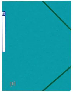 Photo Chemise à élastiques A4 - Aqua OXFORD Top File+