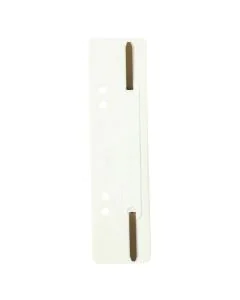 Lot de 250 fixations à lamelles pour dossier - Blanc 426002B Exacompta