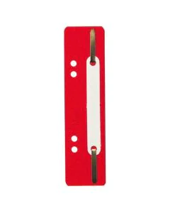 Lot de 250 fixations à lamelles pour dossier - Rouge 426003B Exacompta