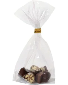 Sachet en cellophane avec fond - 115 x 190 mm : FOLIA Lot de 10 Exemple