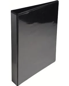 EXACOMPTA 51840NE : Classeurs personnalisables avec 3 pochettes - Noir - Dos de 34 mm