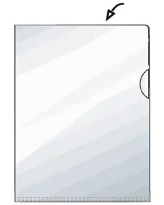 Lot de 50 Pochettes à coins A4 - 0,15 mm : HETZEL Image