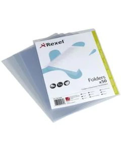 Lot de 50 Pochettes à Coins A4 - PP de 0,12 mm : HETZEL Image