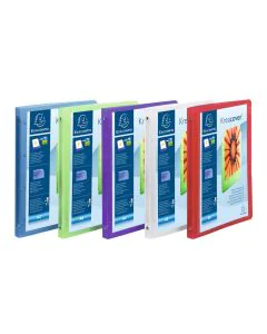 EXACOMPTA : Classeurs personnalisables 1 pochette - Assortiment 54869E