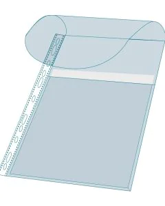 5503E Pochettes perforées à soufflet Exacompta A4 vertical modèle