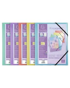 Chemise Souple Personnalisable - Assortiment Pastel : EXACOMPTA assort