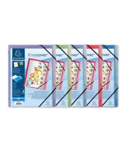 Trieur Personnalisable avec élastiques - 8 compartiments EXACOMPTA