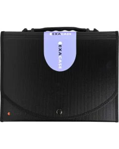 Trieur avec poignée Exacase - 13 compartiments - Noir EXACOMPTA