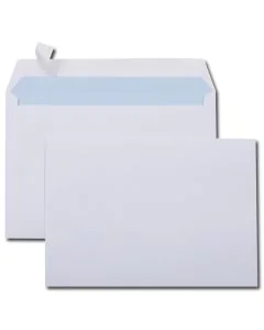 Lot de 500 Enveloppes autocollantes sans fenêtre C5 - 162 x 229 mm : GPV Image