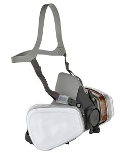 Demi-masque de protection respiratoire : 3M Photo