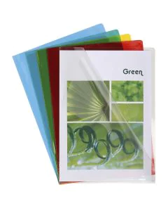 Pochettes à coins A4 - Assortiment translucide : EXACOMPTA Lot de 50 image