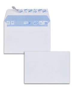 Enveloppes autocollantes C6 - 114 x 162 mm GPV 6620