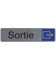 Plaque adhésive de signalisation - Sortie : EXACOMPTA image