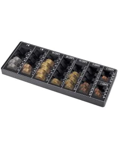 Monnayeur EURO avec 8 colonnes à pièces PAVO