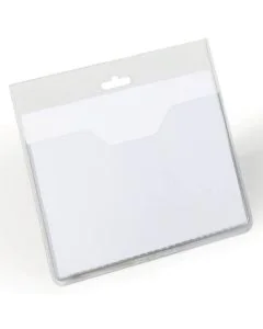 Lot de 20 Badges horizontaux sans clip - 90 x 60 mm : DURABLE Visuel