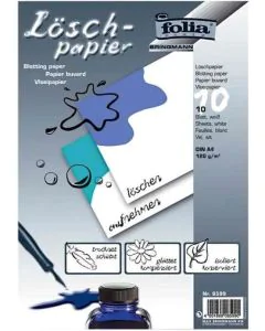 Photo Lot de 10 papier Buvard 210 x 297 mm A4 - Blanc : HERLITZ  382408