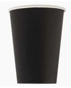 Gobelet en carton Noir- 0,2 L PRONAPPE Lot de 15