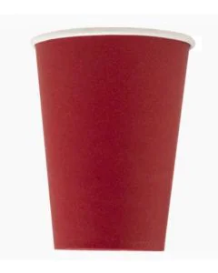 Gobelet en carton Rouge - 0,2 L PRONAPPE Lot de 15
